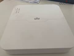UNV security camera recorder (HDD included)