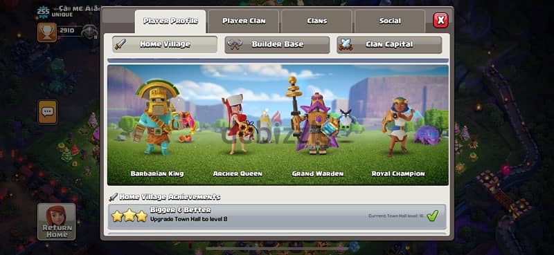 clash of clans almost max id for sale . 3