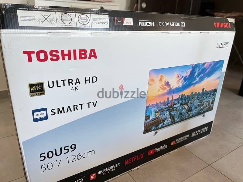 Smart TV with Netflix and YouTube 0