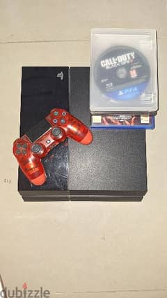 For sale ps4 with 3games only 50bd 0