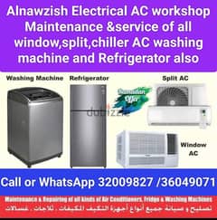 maintenance of ac washing machine and refrigerator 0