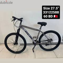27.5" & 26" bikes