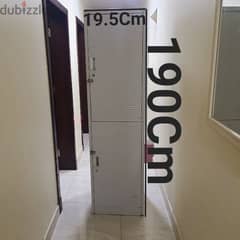 Steel cupboard for sale in good condition 15BD contact 36216143