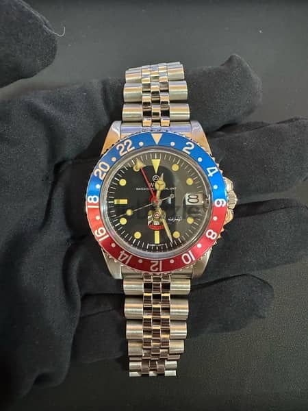 WMT pepsi GMT watch - MINT condition! 1