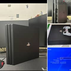Ps4 Pro 1TB 6.8 Software Excellent Condition