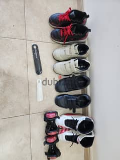 Kids Shoes lot with accessories