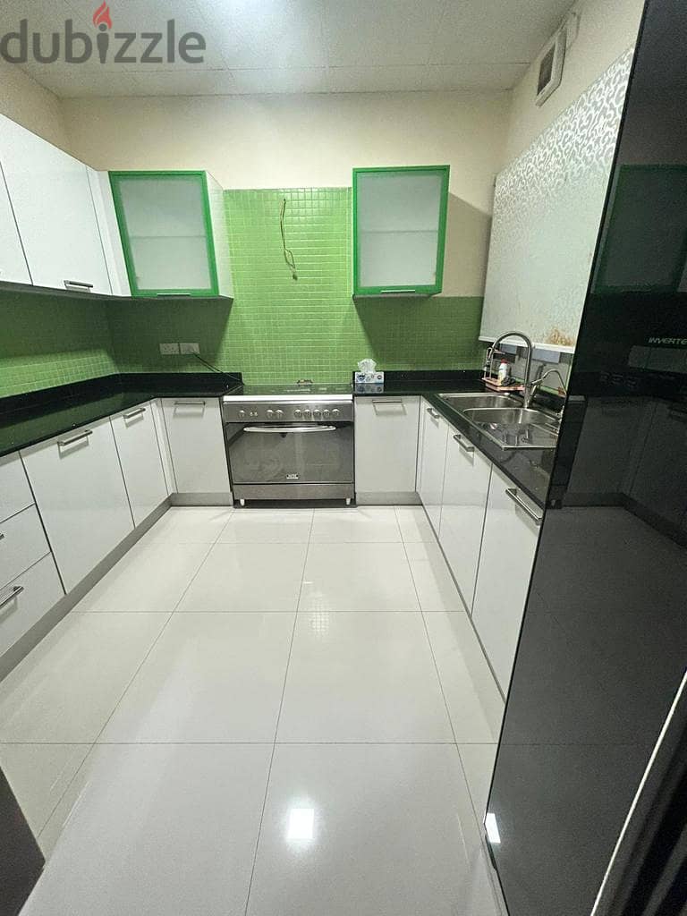 3BR Furnished Apartment  With Maid Room Balcony 4