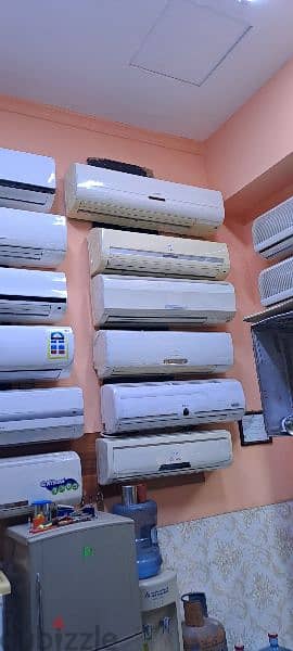 secondhand Split ac window Ac Available 1