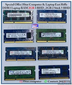 Special Offer 2GB , 4GB DDR3 Laptop RAM Available Also Desktop RAM