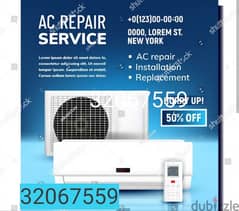 air conditioner all brands any problem repair service washing machine