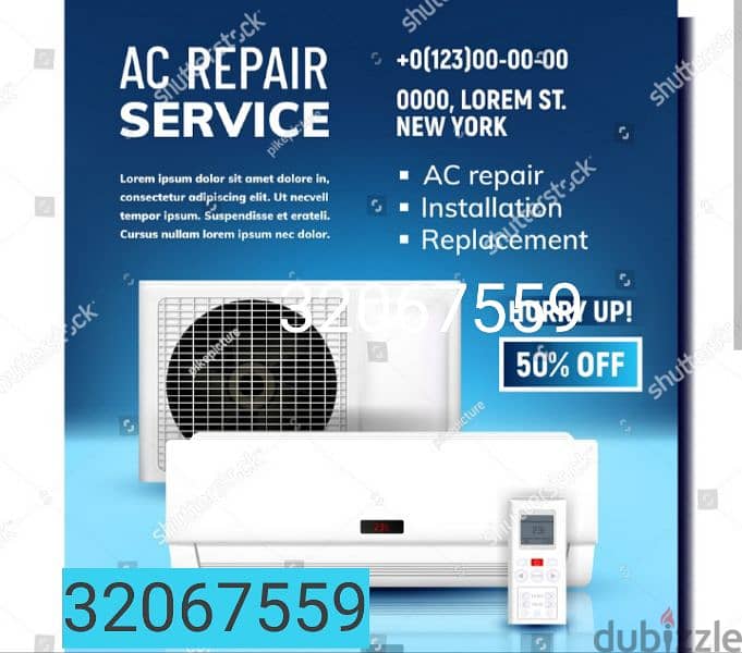 air conditioner all brands any problem repair service washing machine 0