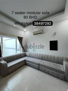 7 Seater Sofa Modular for Sale
