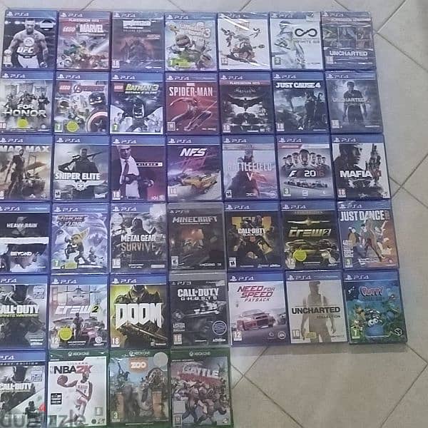 Playstation 2,3,4,5 & Xbox games 4
