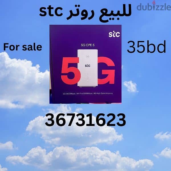 5G zte brand new router for sale for zain broadband only 2