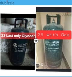 Bahrian gas with gas 25 only Clynder 23