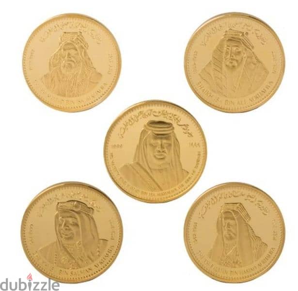 Rare Bahrain medal for Rulers of Bahrain 110 Dinars 2