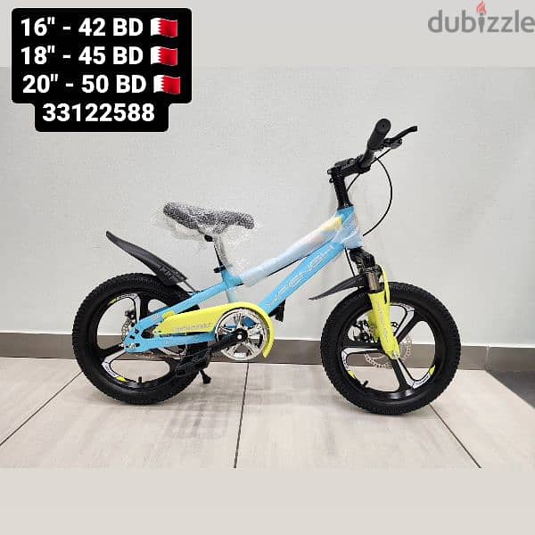 kids bikes in all sizes 6