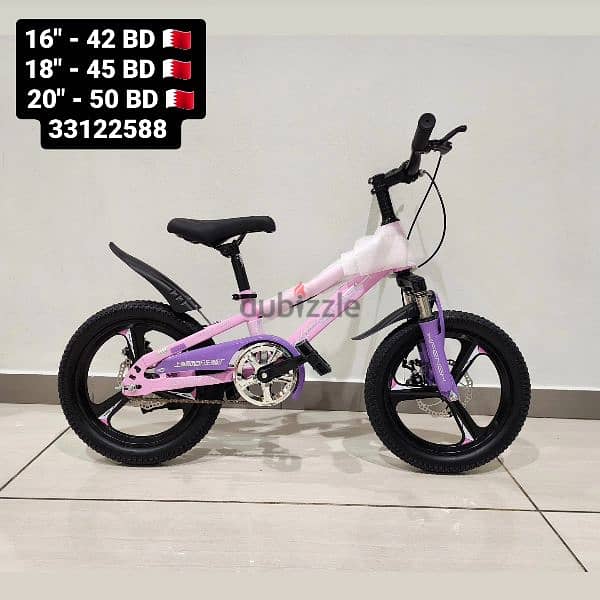 kids bikes in all sizes 7