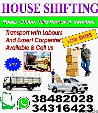 House siftng Bahrain movers and Packers