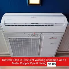 Toptech 2 ton split ac for sale with fixing