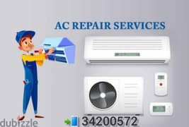 Window ac service removing and fixing washing