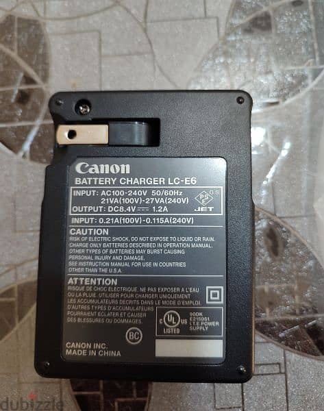For Sale Canon LC-E6 Charger Brand New 1