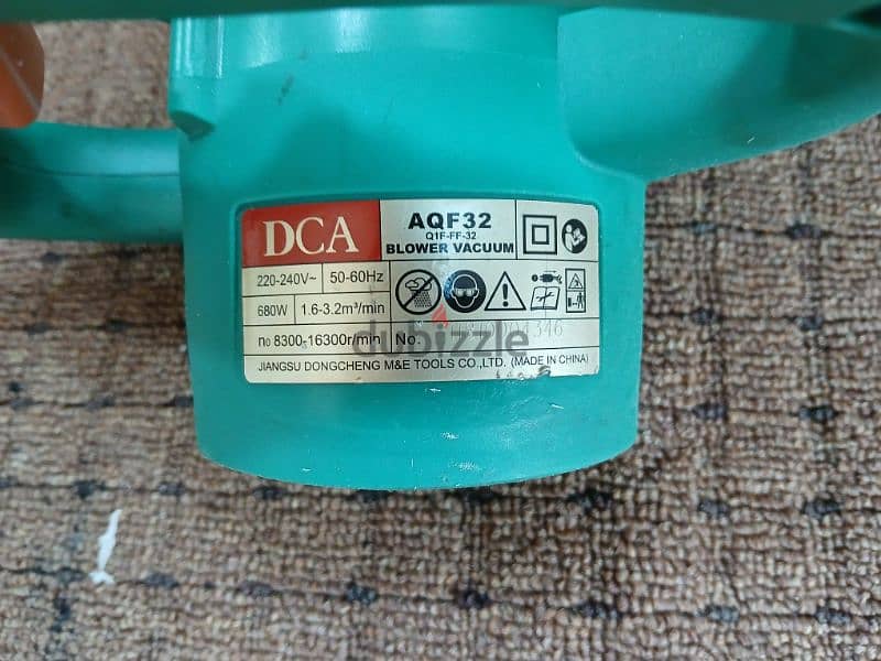 DCA Blower Vacuum 2