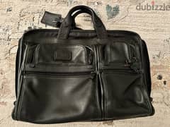 TUMI - Alpha - Leather brief case / laptop bag