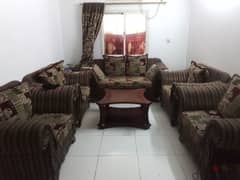 Sofa Set (5pcs) with centre table in mint condition for sale