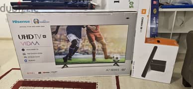 55 inch Hisense Ultra HD Smart TV