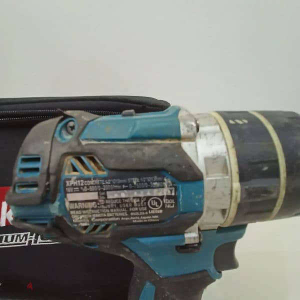 Used Makita Cordless Brushless Hammer Drill & Impact Driver 11