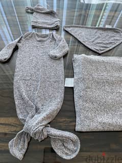 aden + anais Snuggle Knit Newborn Set 0