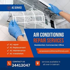 Best quality labour's charge Ac service and repair