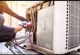 Air conditioner repair and sale fixing and remove fridge
