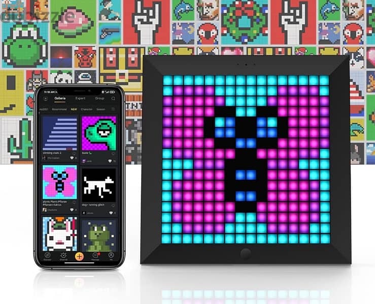 pixle art digital picture frame 2