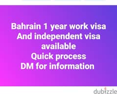 Bahrain Azad visa . investor visa. independent visa. sponsor visa. work