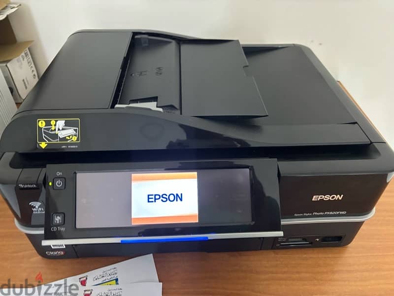 EPSON printer very clean 1 ink empty 1