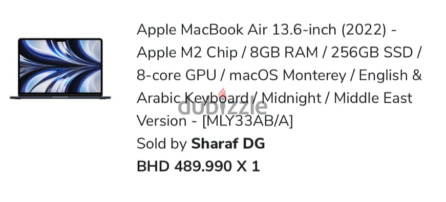 Macbook Air 2022 broken screen 1