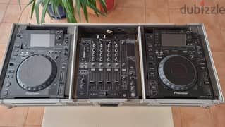 Full set PIONEER DJ mixer ready to play
