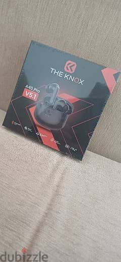 knox ears buds brand new box pieces un-opened