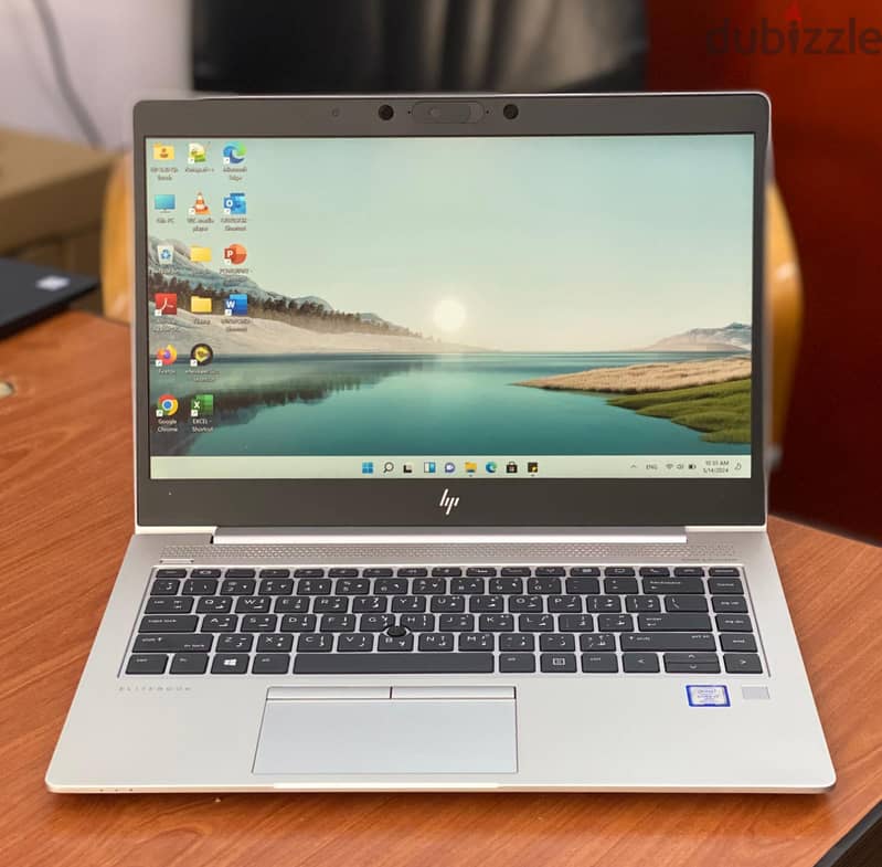 HP EliteBook Touch Laptop i7 8th Gen 8GB Ultra HD Graphic 16GB RAM+ 1