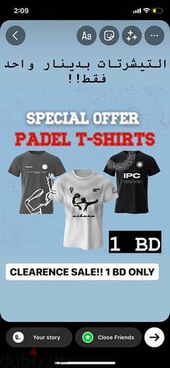 1 BD ONLY FOR 1 TSHIRT CLEARANCE SALE!