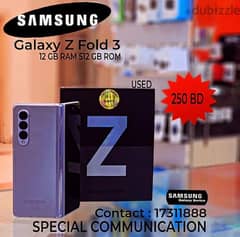 Galaxy Z Fold3 512GB 12GB Ram