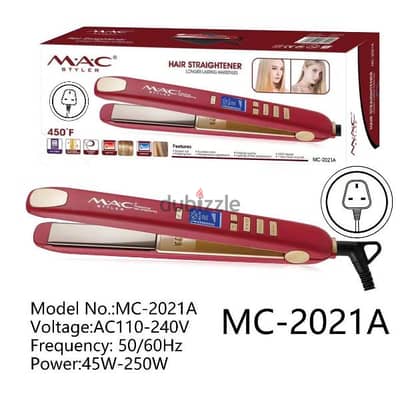 MAC Styler hair Straightener