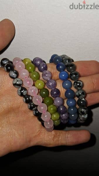 Gemstones bracelets اساور احجار كريمة 2