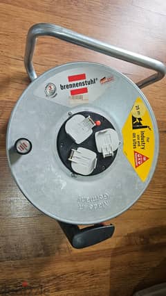 Brennenstuhl Garant S 3 cable reel 25m for Industry use and On sites