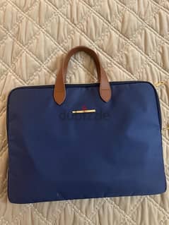 Navy Blue Laptop Bag