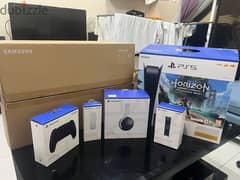 ps5 (with monitor and accessories)
