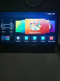 it's smart 43" I buy that new but I not use if any one interested