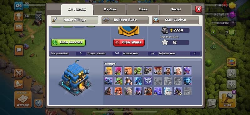 clash of clans th12 1